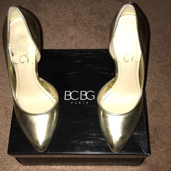 Gold BCBG Heels - Picture 2 of 6